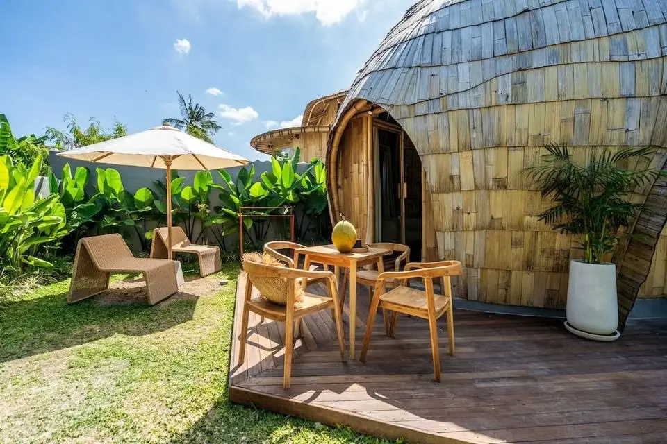 Unique Bamboo Luxury 1 Bedroom Villa in Seseh — image 2
