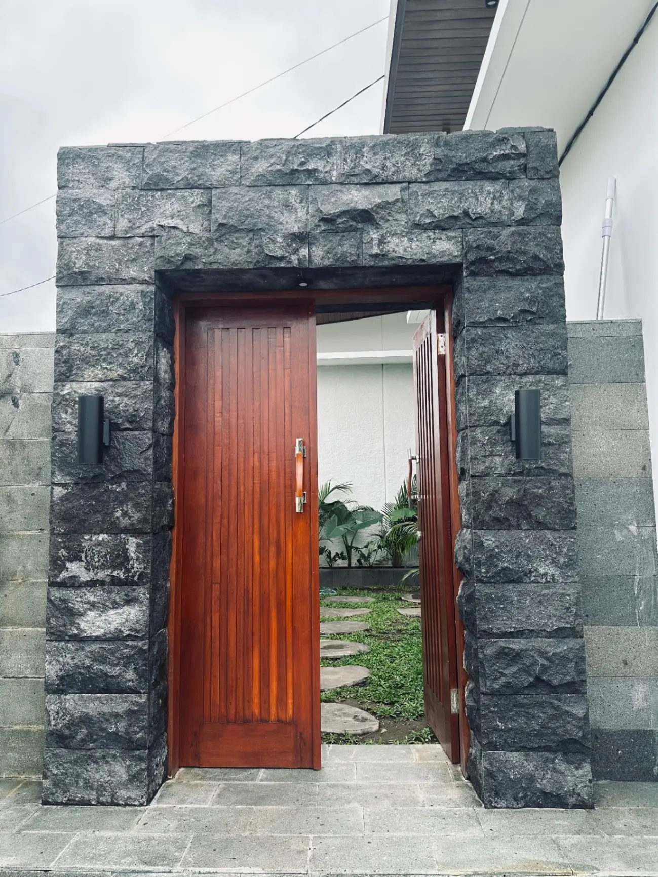 Villa with ricefield view
