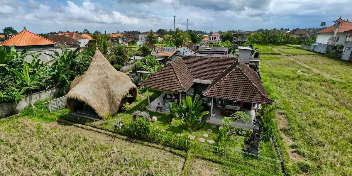 Unique Eco Lux Villa with Rice Field Views - AVAIL 15th AUG