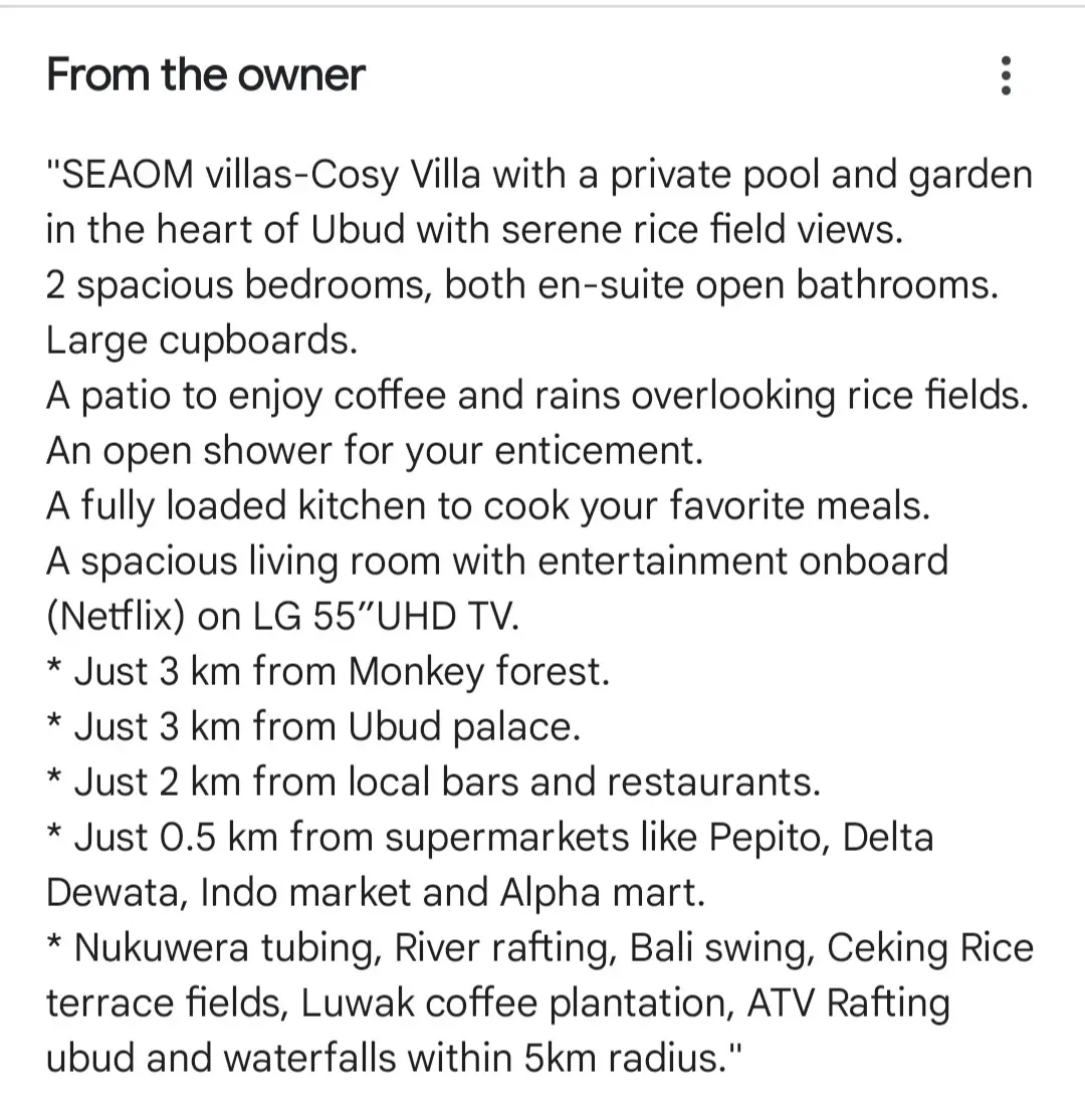 Greatly Discounted - Current Tenant Got Ill and Leaving Bali — image 2