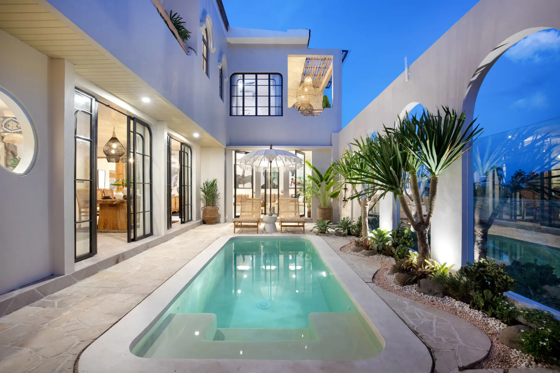 Private Luxury 3 Bedroom w/ Pool Villa North Canggu Pererenan — image 4