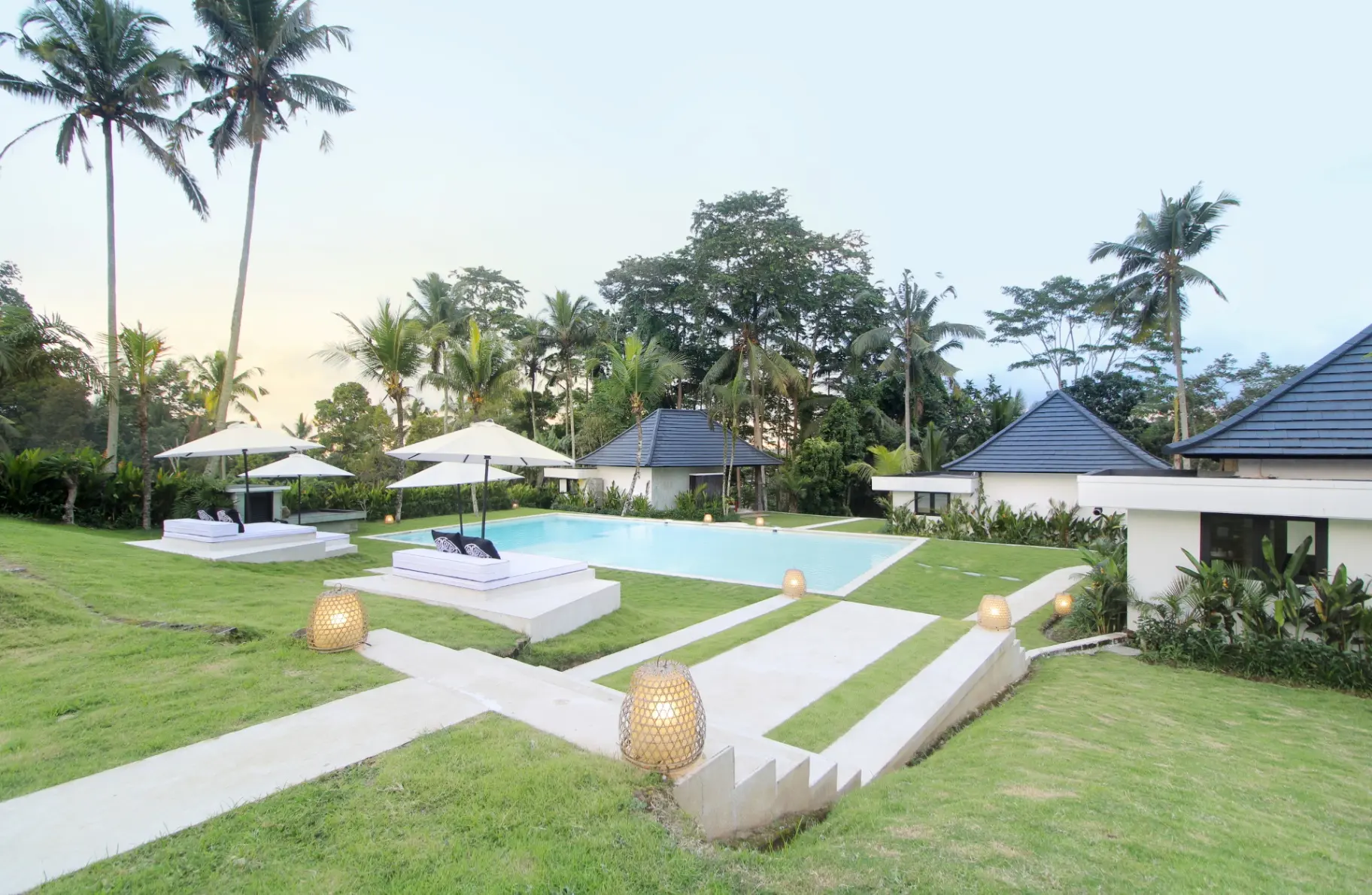 Puri Hijau 3 BR Villa with Jungle and River View — image 1
