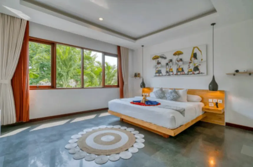 Spacious 3-bedroom Cemagi Villa with Free Shared Gym & Tennis Court 5-minute walk to the beach — image 3