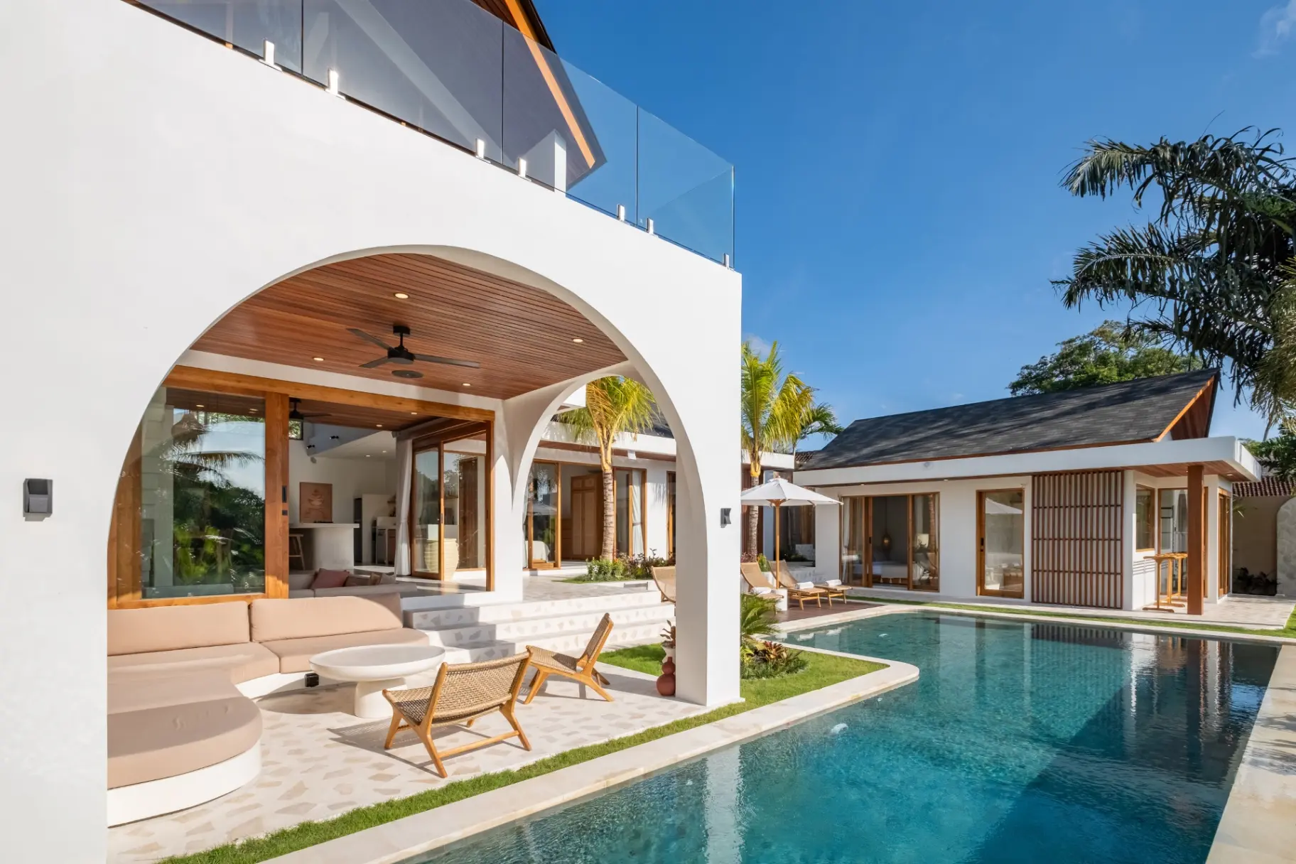New luxury villa with jungle view big pool gym & office — image 1