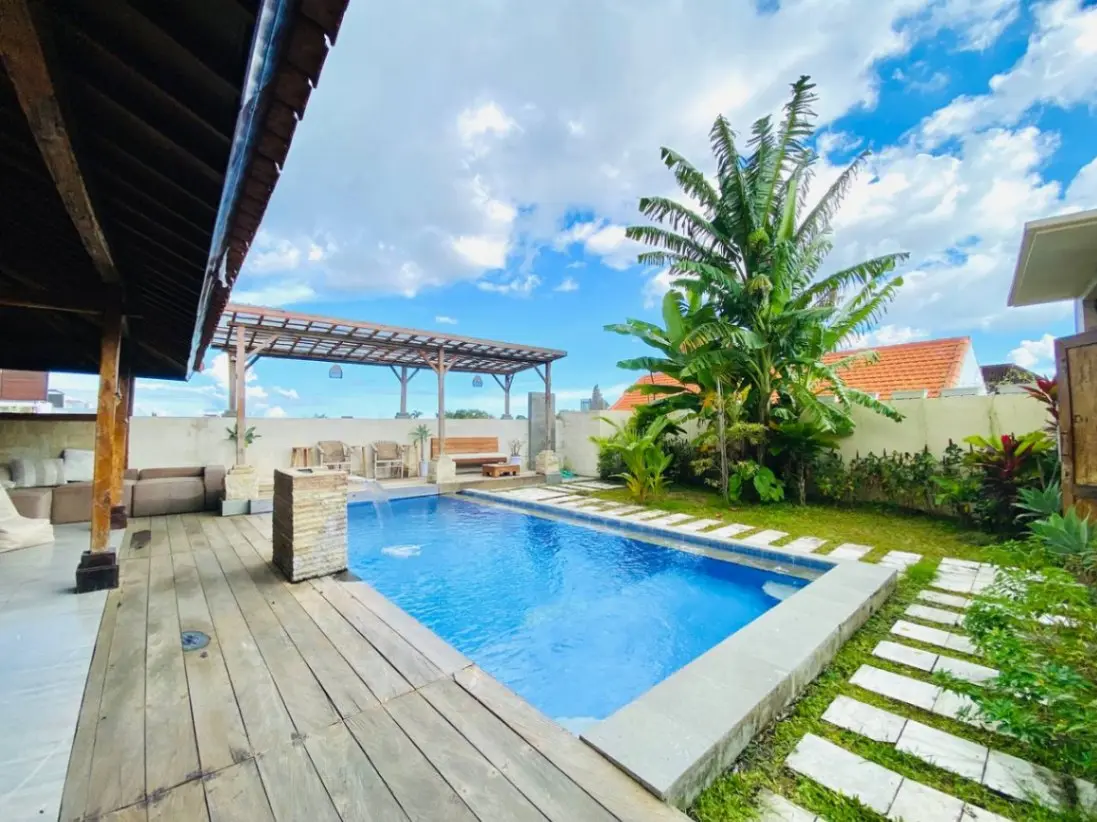 3 BEDROOM MODERN JOGLO VILLA IN CANGGU - AF335