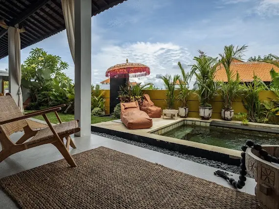 PROMO 30% OFF NEW BALINESE STYLE 2 BR villa at Cemagi — image 4
