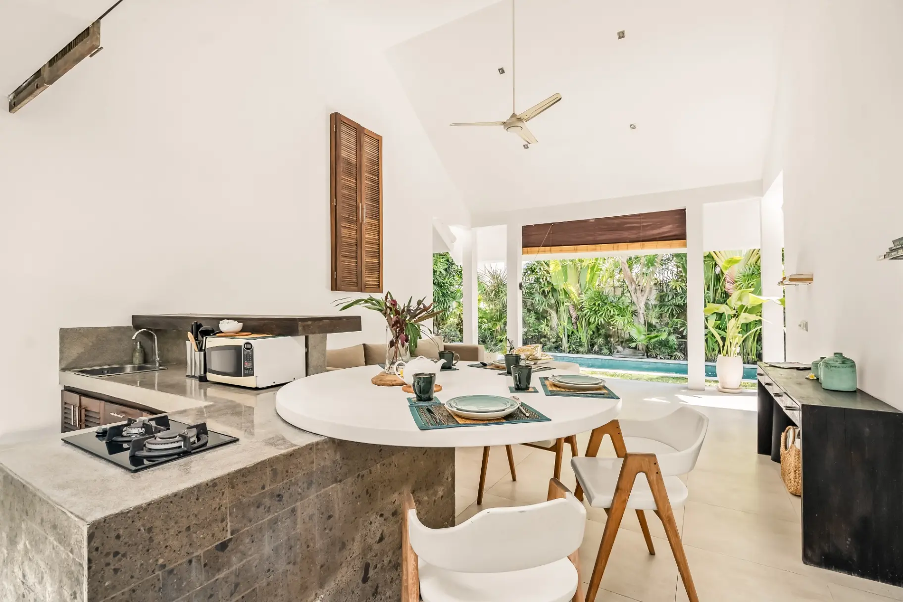 The Saya House - 2BR Seminyak Retreat | Pool Garden & Work Spaces — image 4