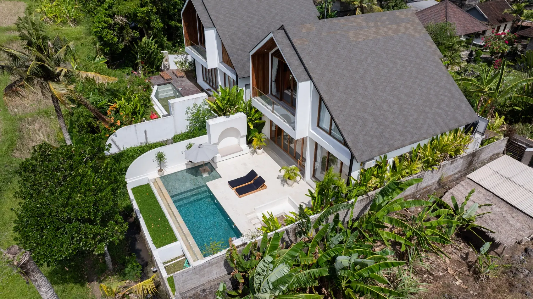 1-Bedroom Villa with Balcony Overlooking Rice Fields in Cepaka — image 3
