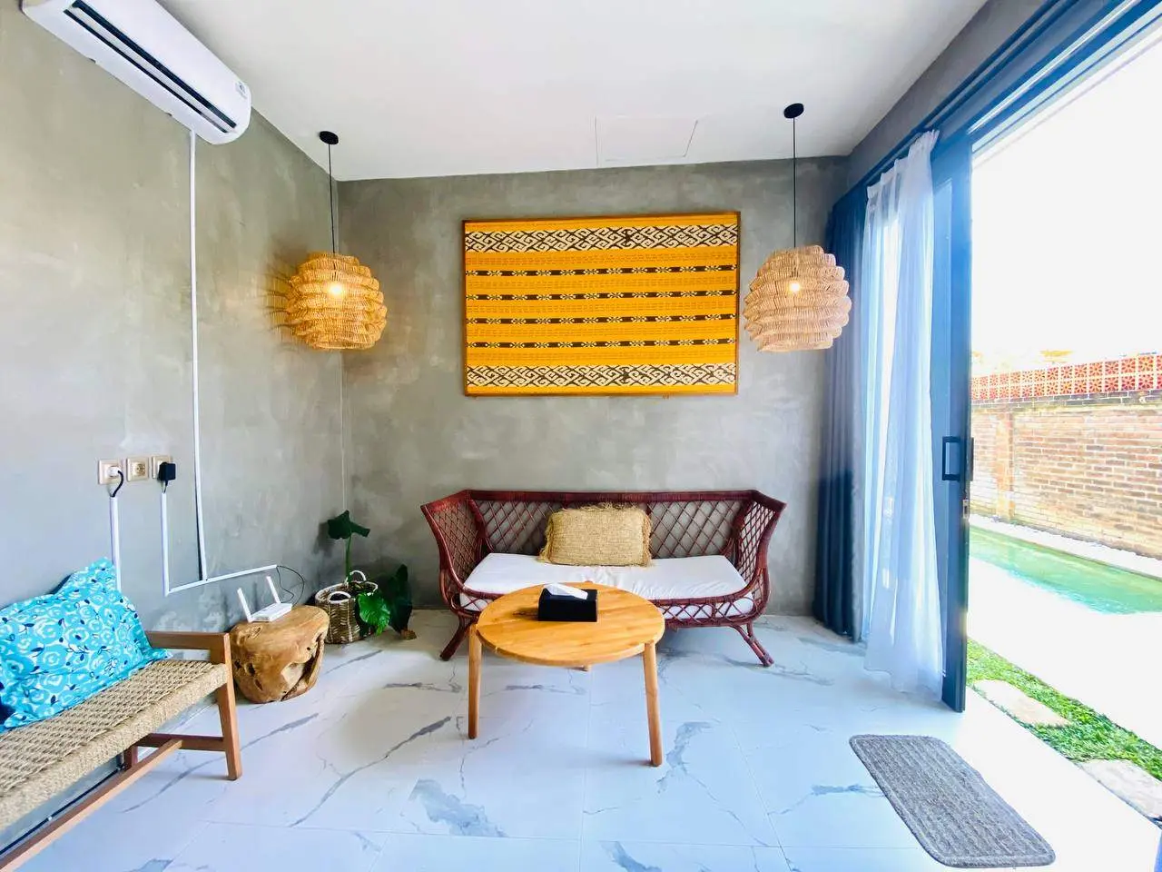 Balinese Modern Industrial Villa in Berawa 2 Bedrooms - AF353 — image 2