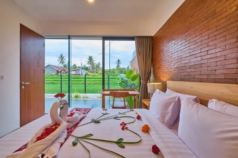Stylish 2BR Villa Ubud with Rice Field View and Private Pool — image 1