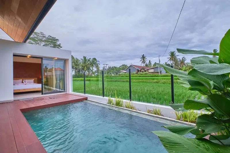 Stylish 2BR Villa Ubud with Rice Field View and Private Pool — image 2
