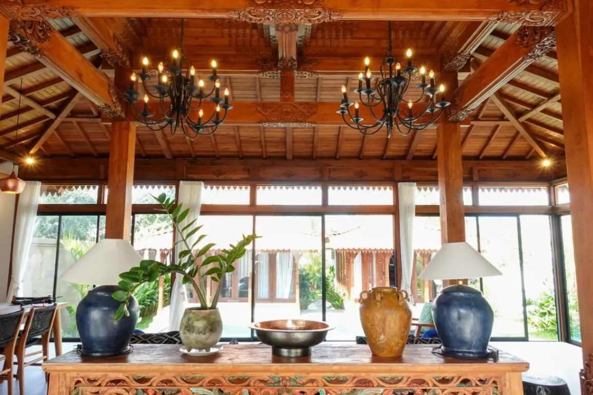 2-Bedroom Joglo-Style Villa with Rice Field View in Kaba-Kaba — image 2