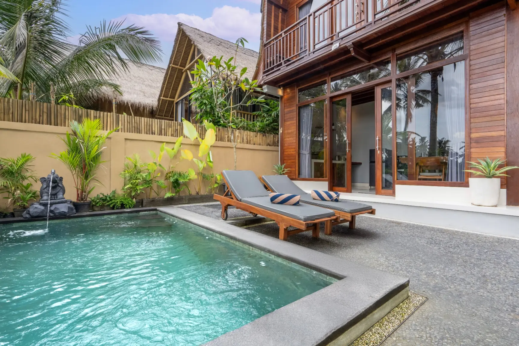 Juno - 1BR New Scenic Ubud Villa w/ Bathtub Pool & Paddy View