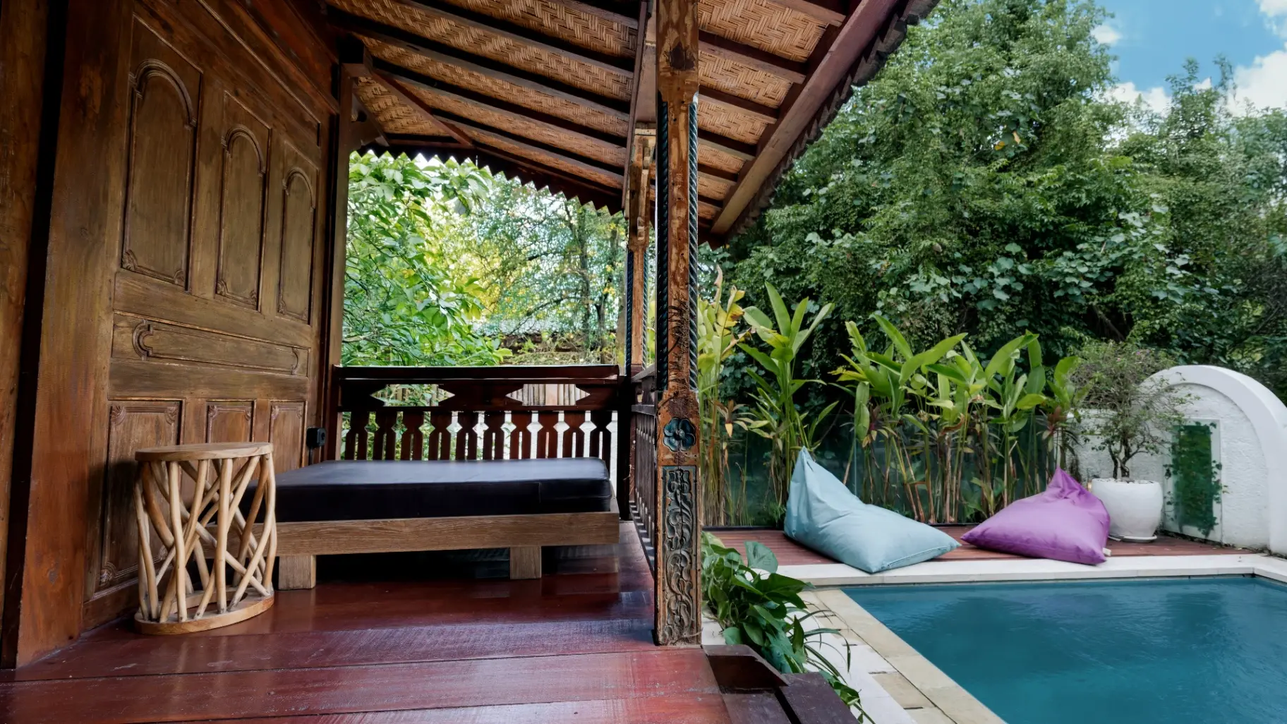 Riverside- 2BR Modern Fusion villa w/ pool & view — image 4