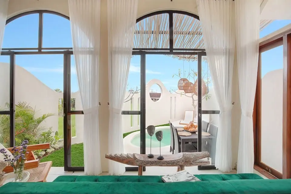 2-Bedroom Villa with Ricefield View in Buduk — image 2