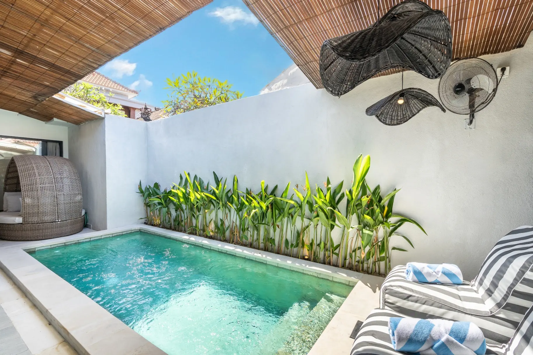 New Modern Comfort Pool Villa Near Berawa beach — image 1