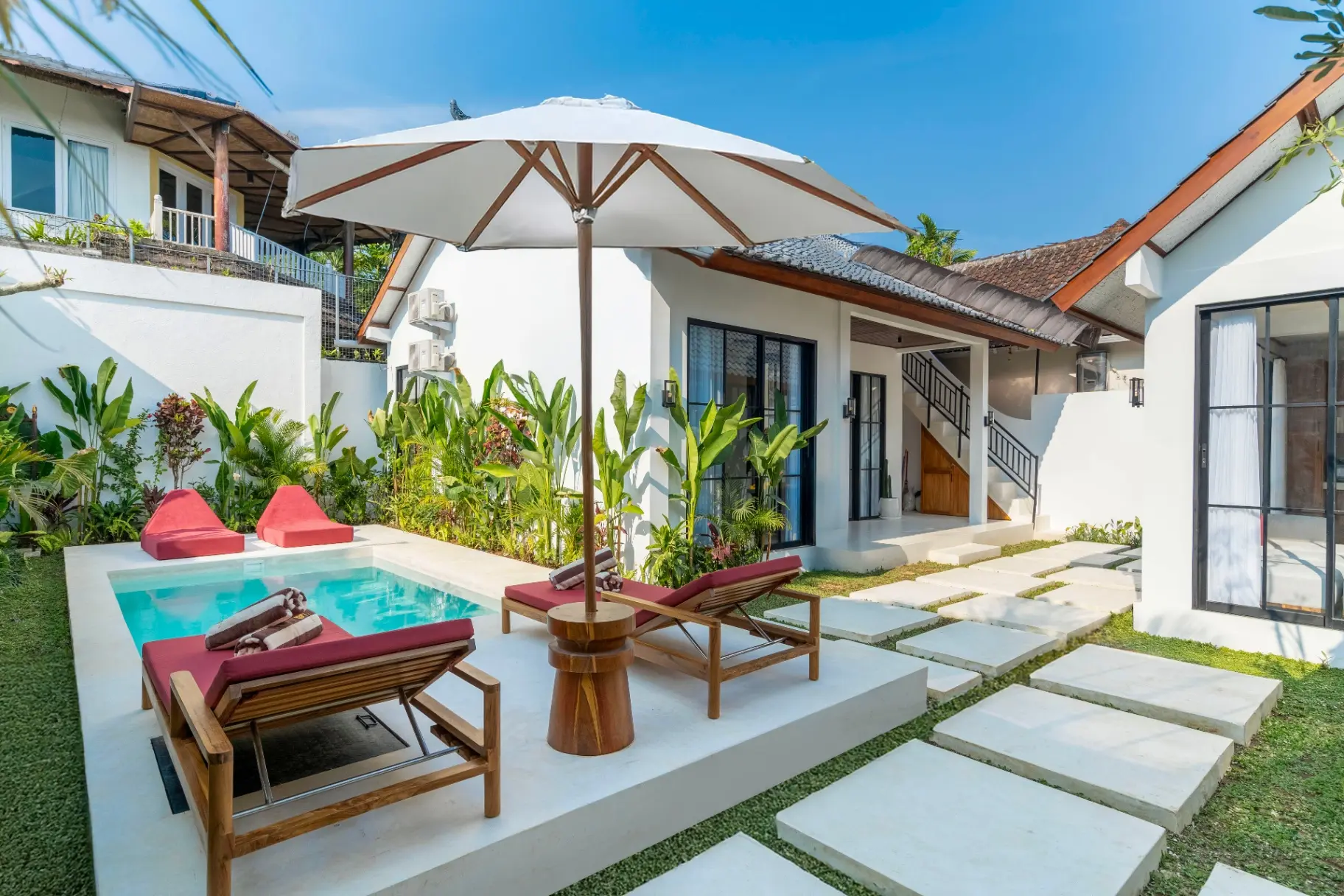 Milla - Central Ubud 2BR Villa | Pool Bathtub & Cafés
