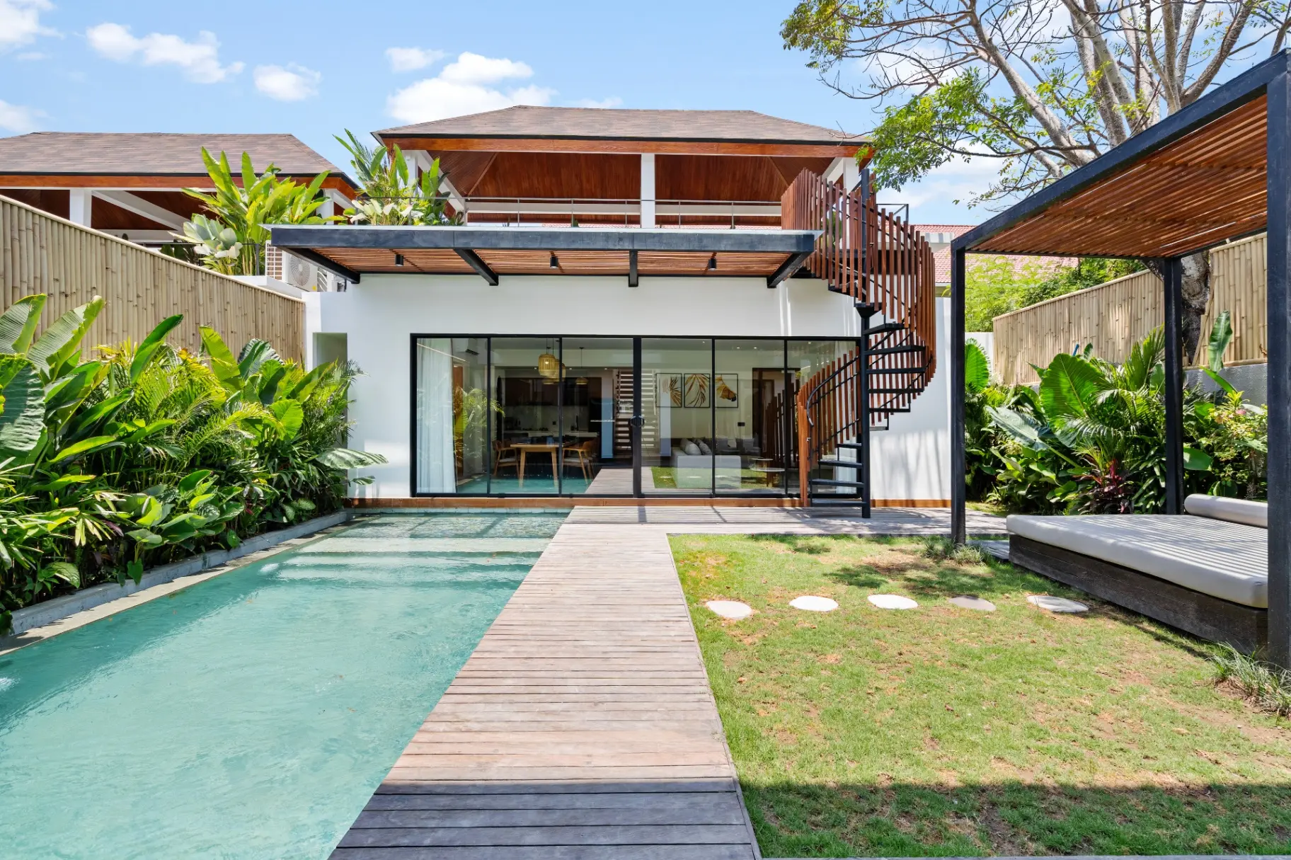Sein- 4BR Luxurious Villa w/ Pool & Rooftop Lounge — image 1