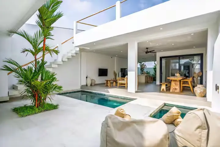 Surga - 2BR Serene Canggu | Pool Rooftop & Near Cafés