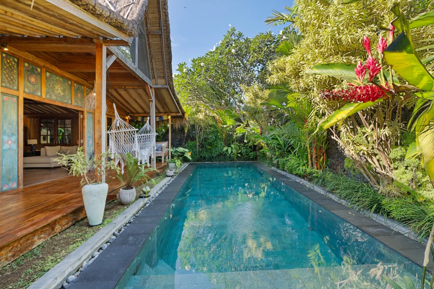 Wanderlust - 3BR Luxe Rustic Canggu | Private Pool & Hammock — image 4
