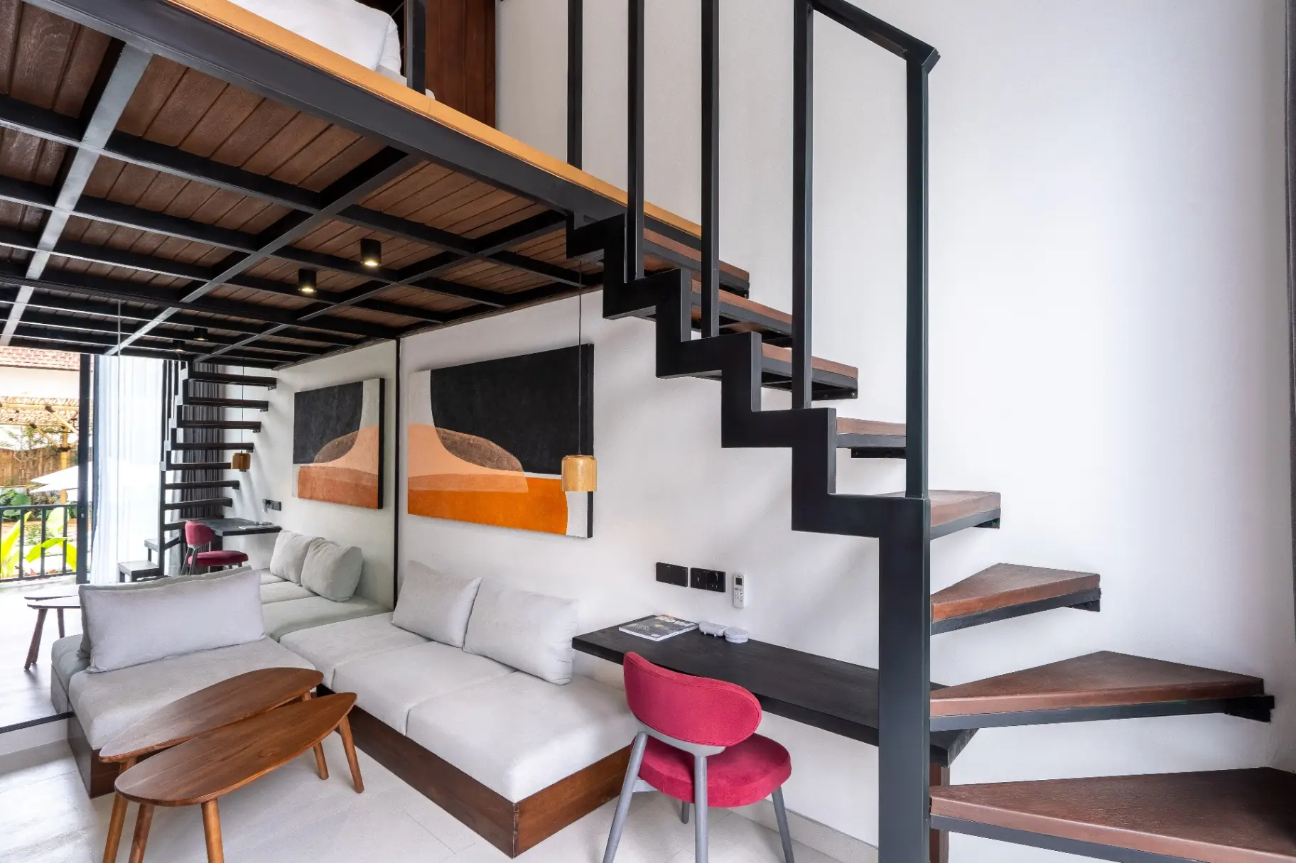 Palermo Luxury - 1BR Ubud Lofts: Poolside Garden & Near Cafés — image 3