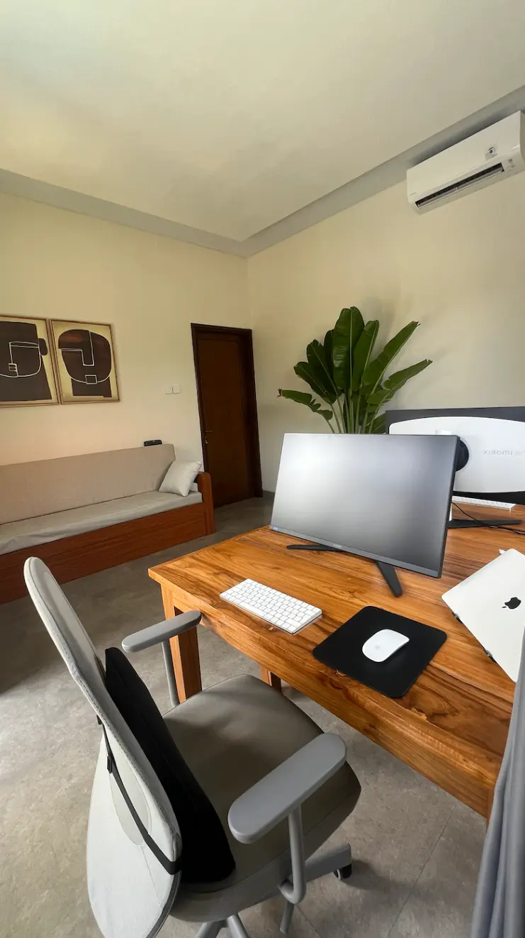 Nature 2BR + office and pool in Babakan (North Canggu) 🌿 — image 1