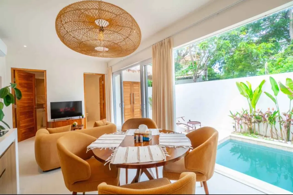 1 BEDROOM VILLA WITH PRIVATE POOL 5 MINUTES TO GREEN BOWL BEACH — image 3
