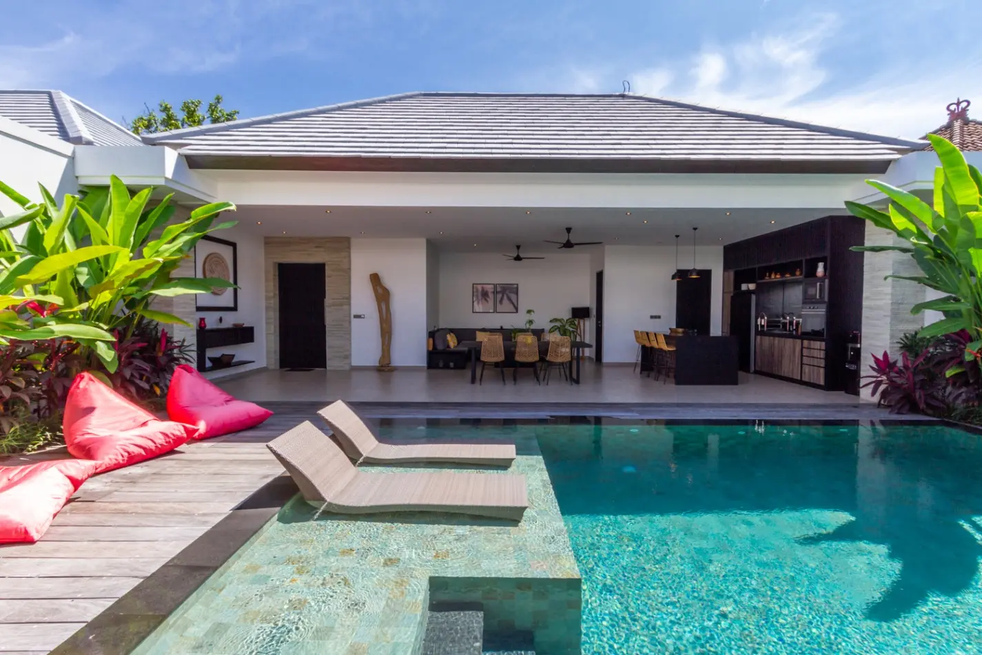 Villa Lys - Cheerful 3BD Pool Villa 5mins to Atlas Beach Club
