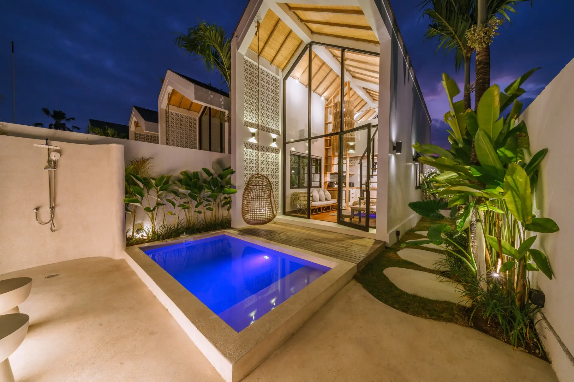 Villa Tiny - Cozy & Romantic 1BR A-Frame - Nyanyi Beach Getaway — image 3