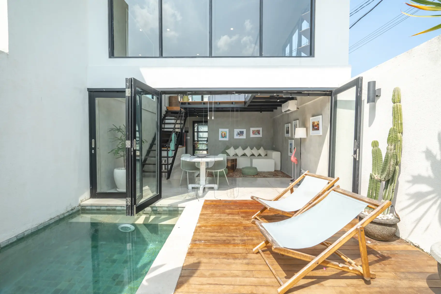 1 BEDROOM PANORAMIC LOFT VILLA IN CANGGU BABAKAN – AF473 A — image 1