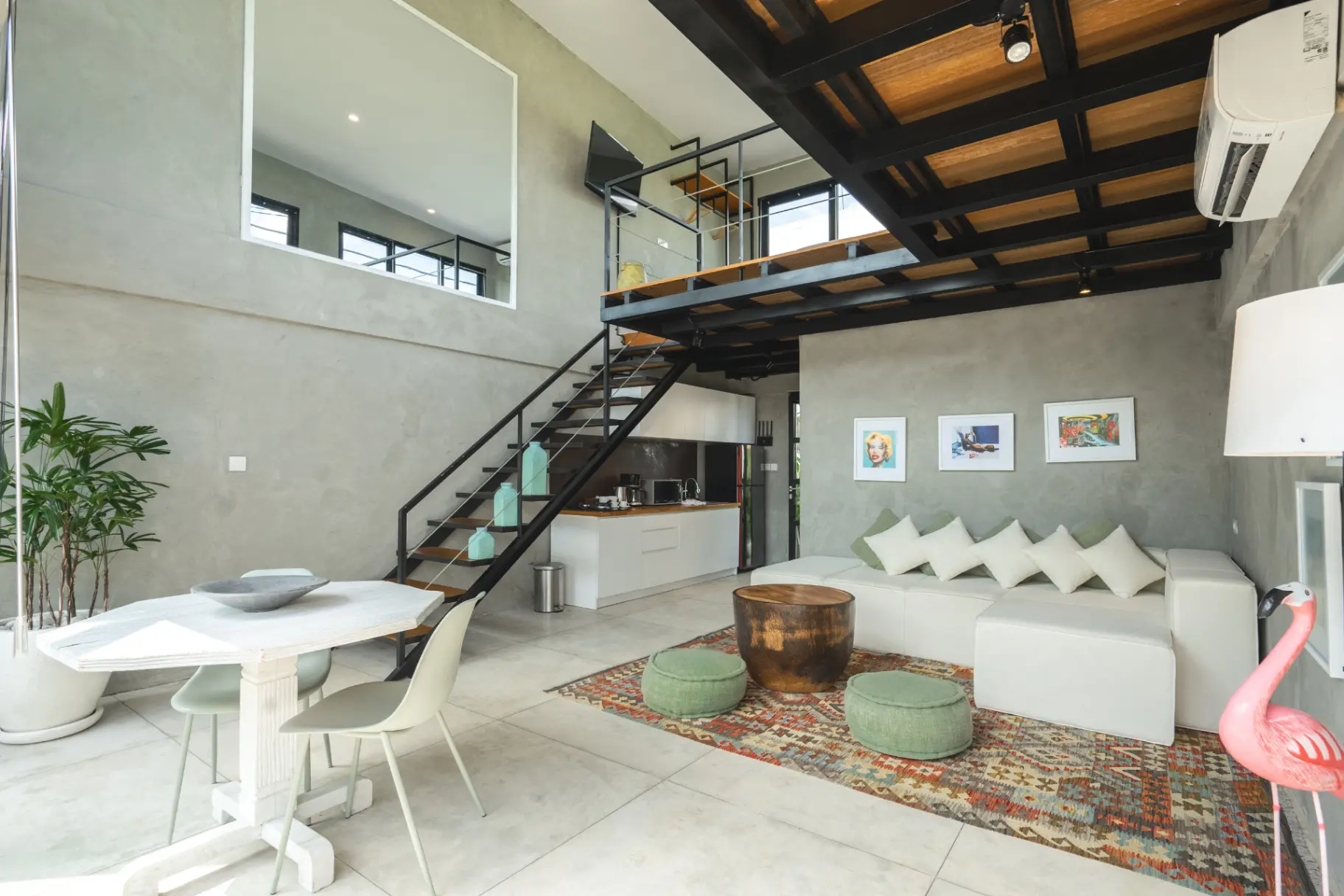 1 BEDROOM PANORAMIC LOFT VILLA IN CANGGU BABAKAN – AF473 A — image 2