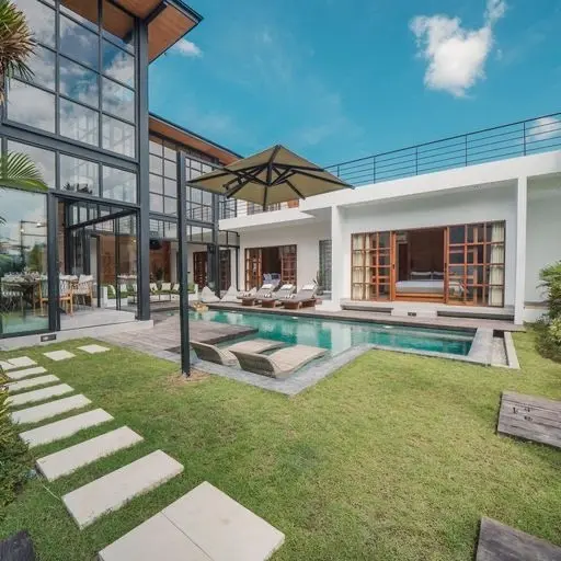 Villa For Rent 4 Bed In Cemagi Badung Bali PO-3376