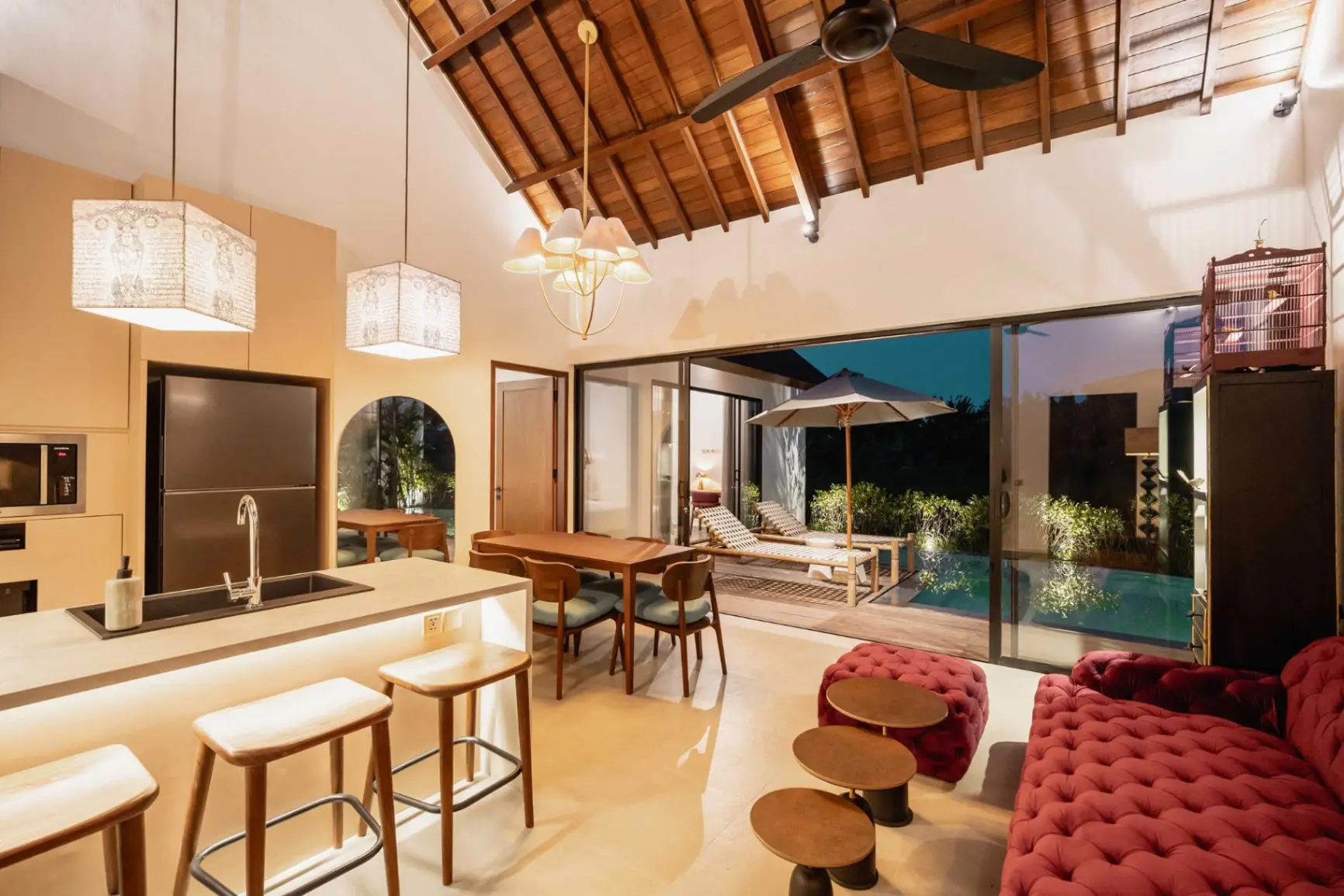 Rocca Bella Villa - Stunning 3BD Pool Villa Canggu w/ Ricefields View — image 3