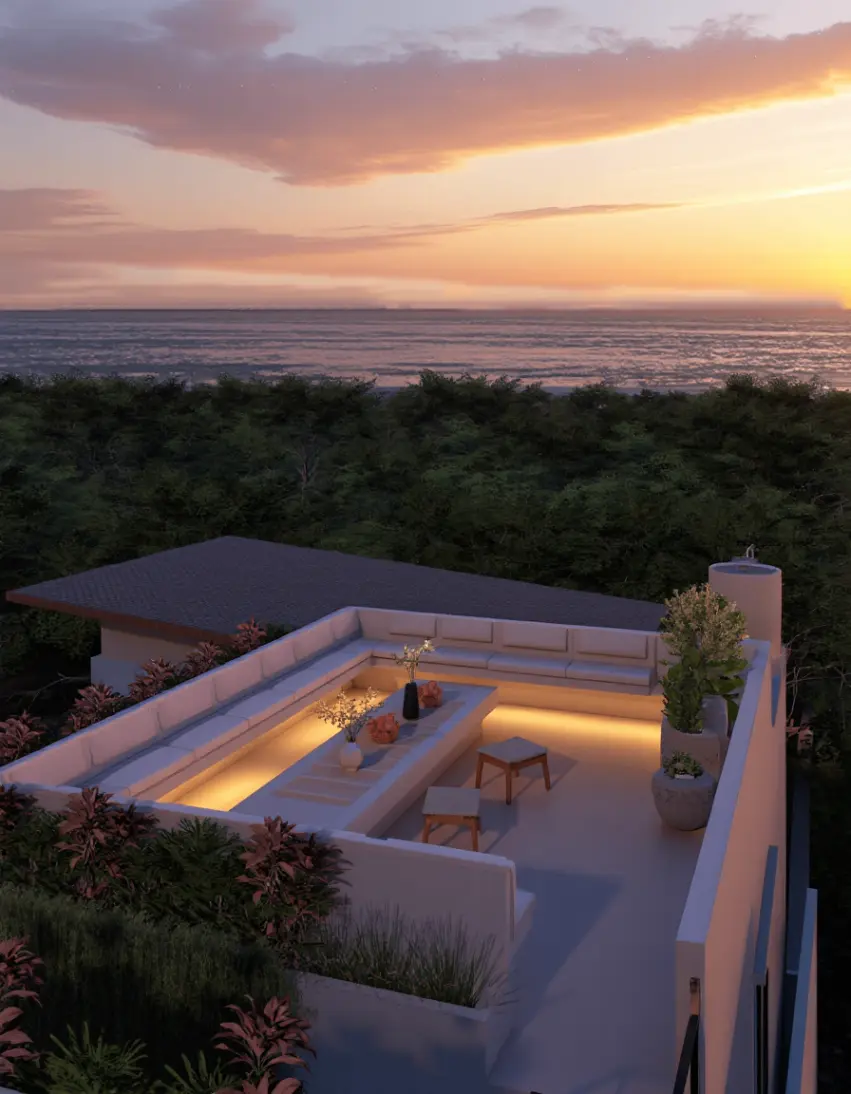 Luxury 3-Bedroom Villa with Rooftop Ocean & Sunset Views — image 1