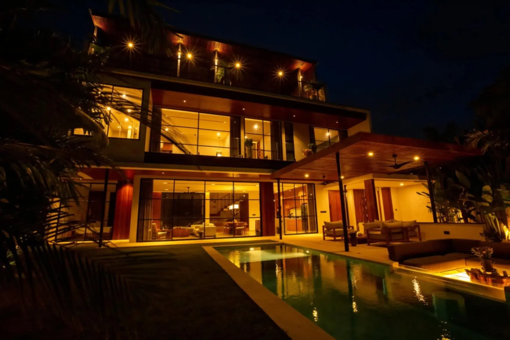 Villa For Rent 3 Bed In Canggu Badung Bali PO-3499