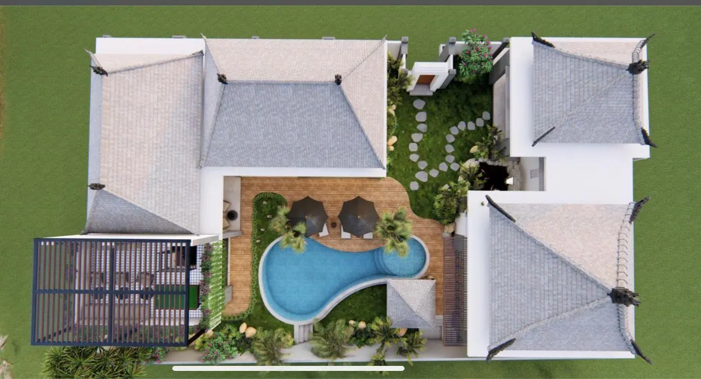 Villa project Sanur 90% done
