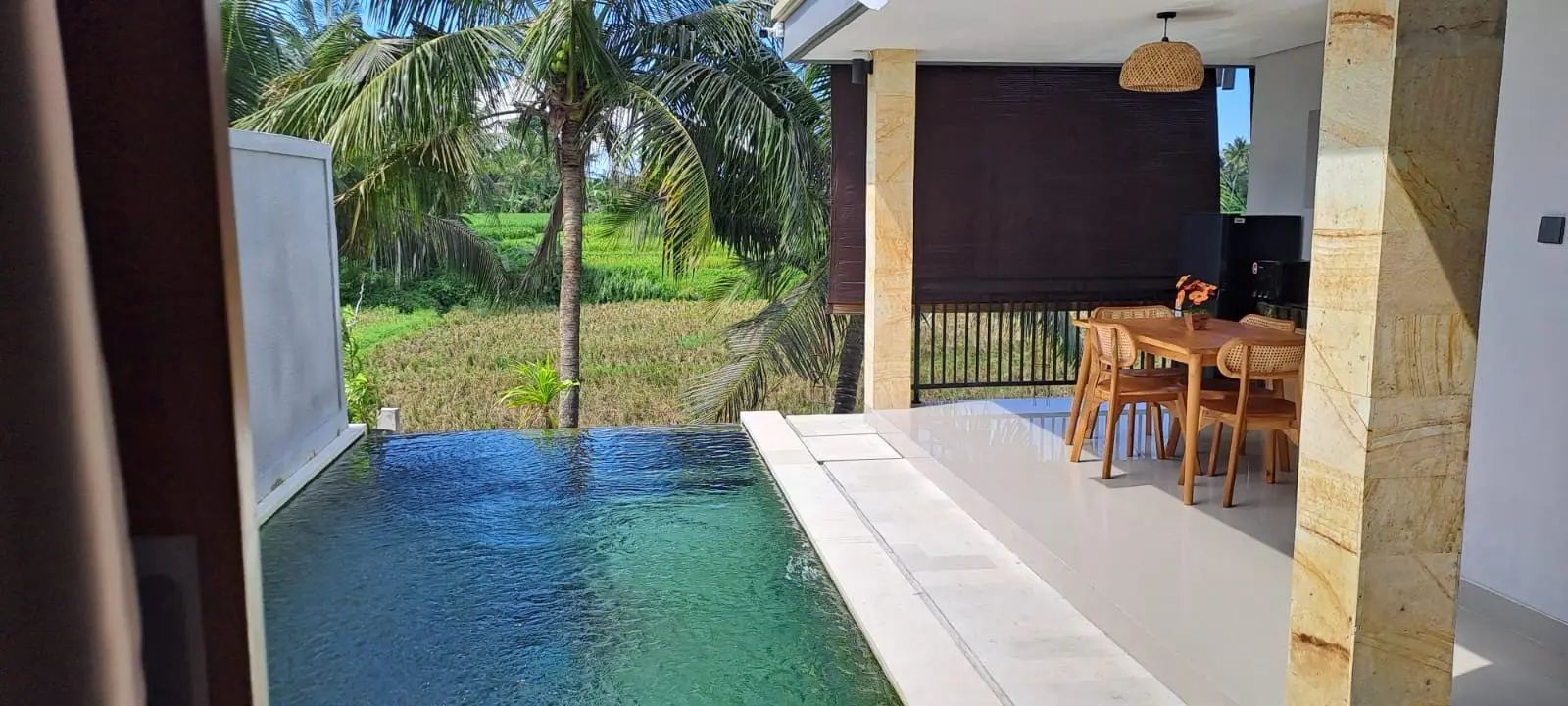 1BR Villa w/ Rice Terrace View Bathtub