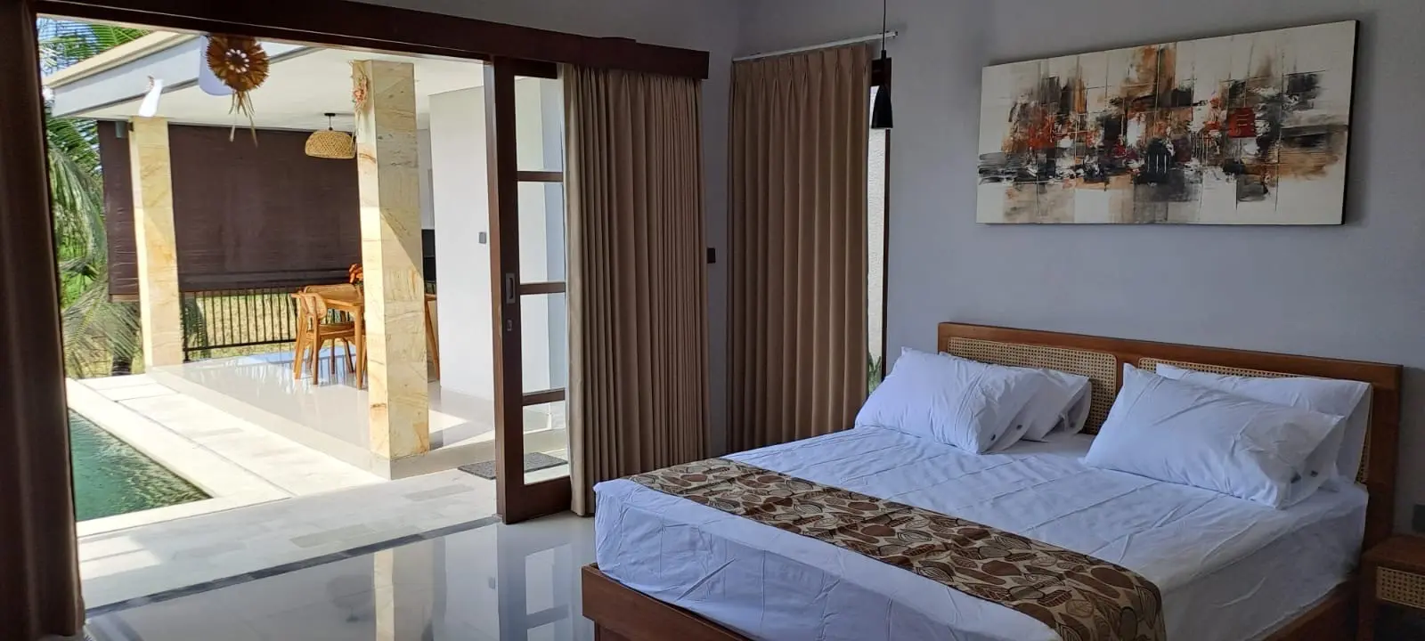 1BR Villa w/ Rice Terrace View Bathtub — image 1