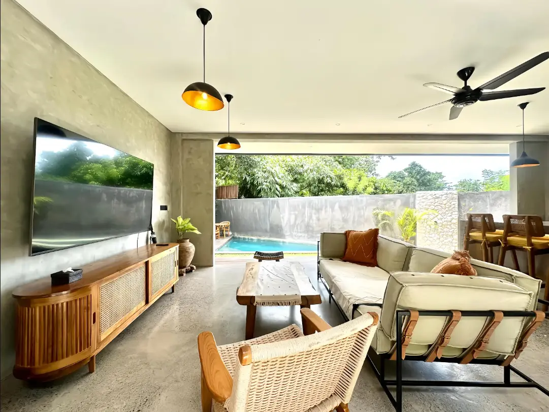 Peaceful 2BR Villa w/ Garden & Office — image 2