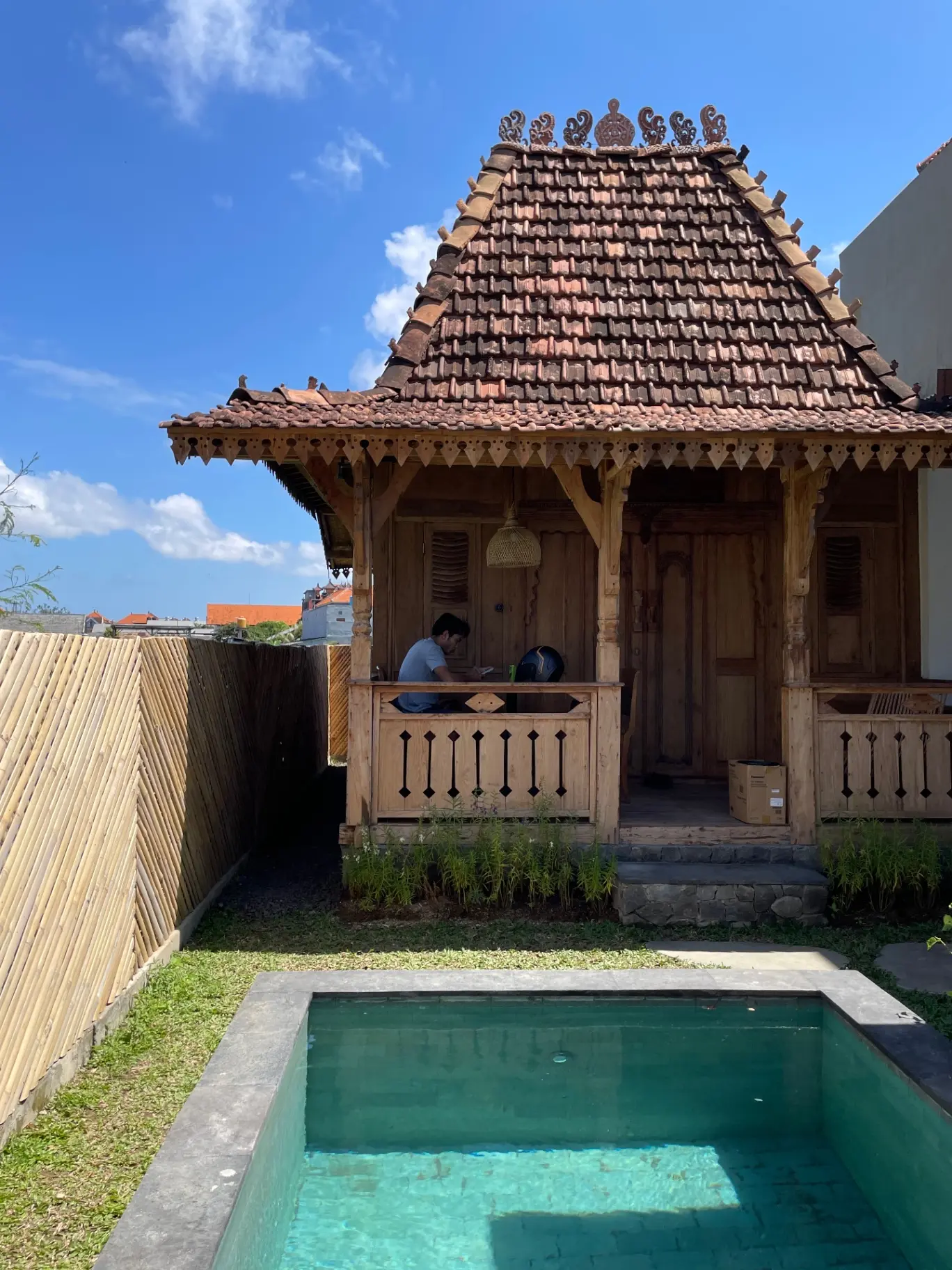 Rustic Wooden Villa by Rice Fields- Near Sanur — image 4