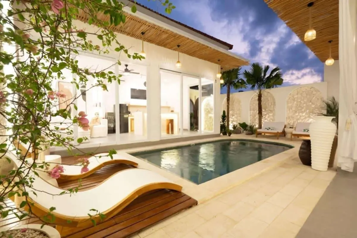 Villa For Rent 2 Bed In Canggu Badung Bali EC-3524