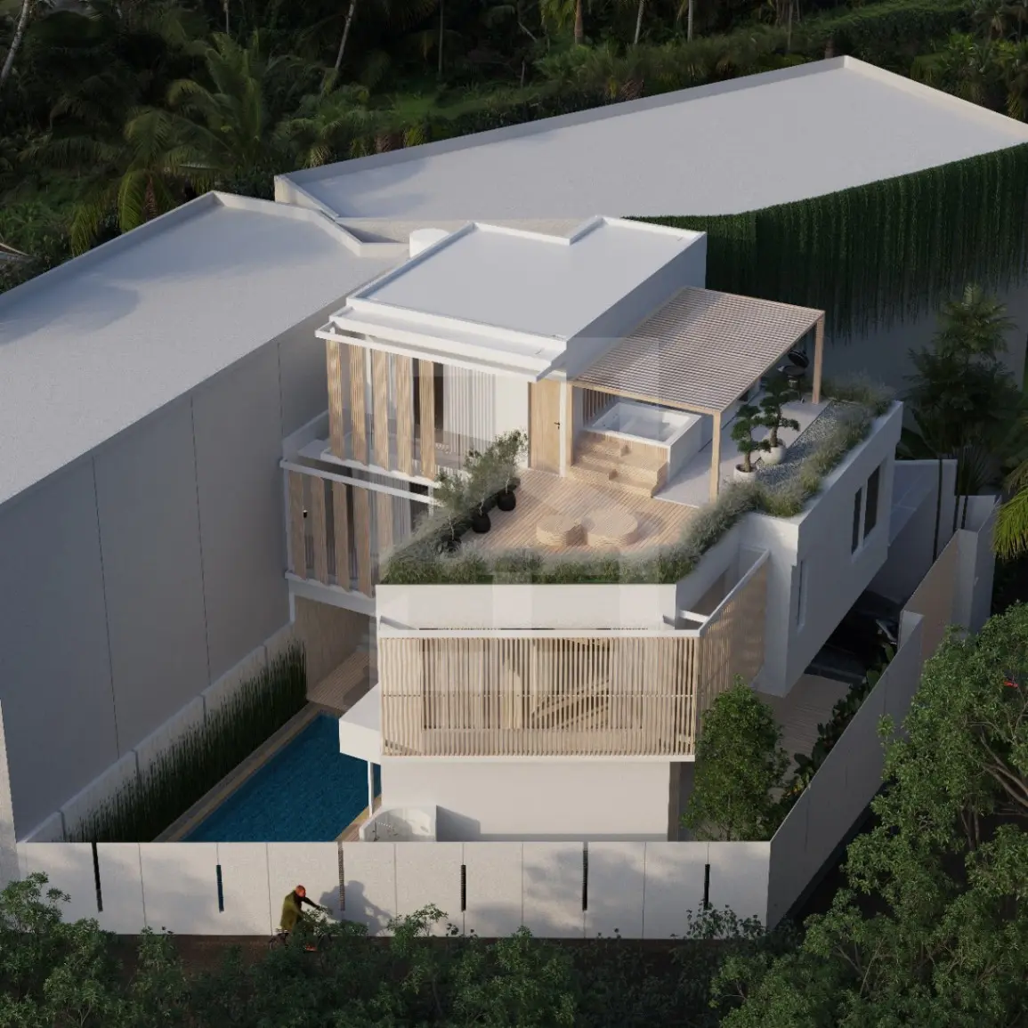For Sale Villa Luxury 4 Bed Jl Pererenan Badung Bali EK-2196 — image 3