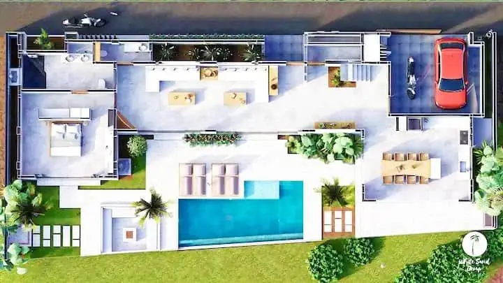 Pererenan monthly 3 Badroom Villa luxurious Bali living — image 3