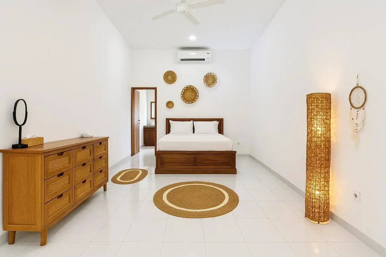 3 BEDROOM MODERN BALINESE VILLA FOR MONTHLY RENT IN PERERENAN — image 3
