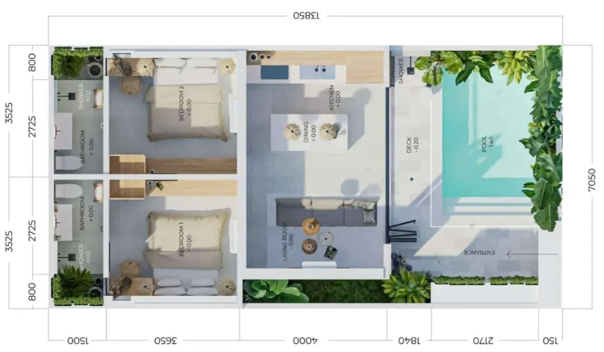 Tumbak bayuh 2-bedroom — image 4
