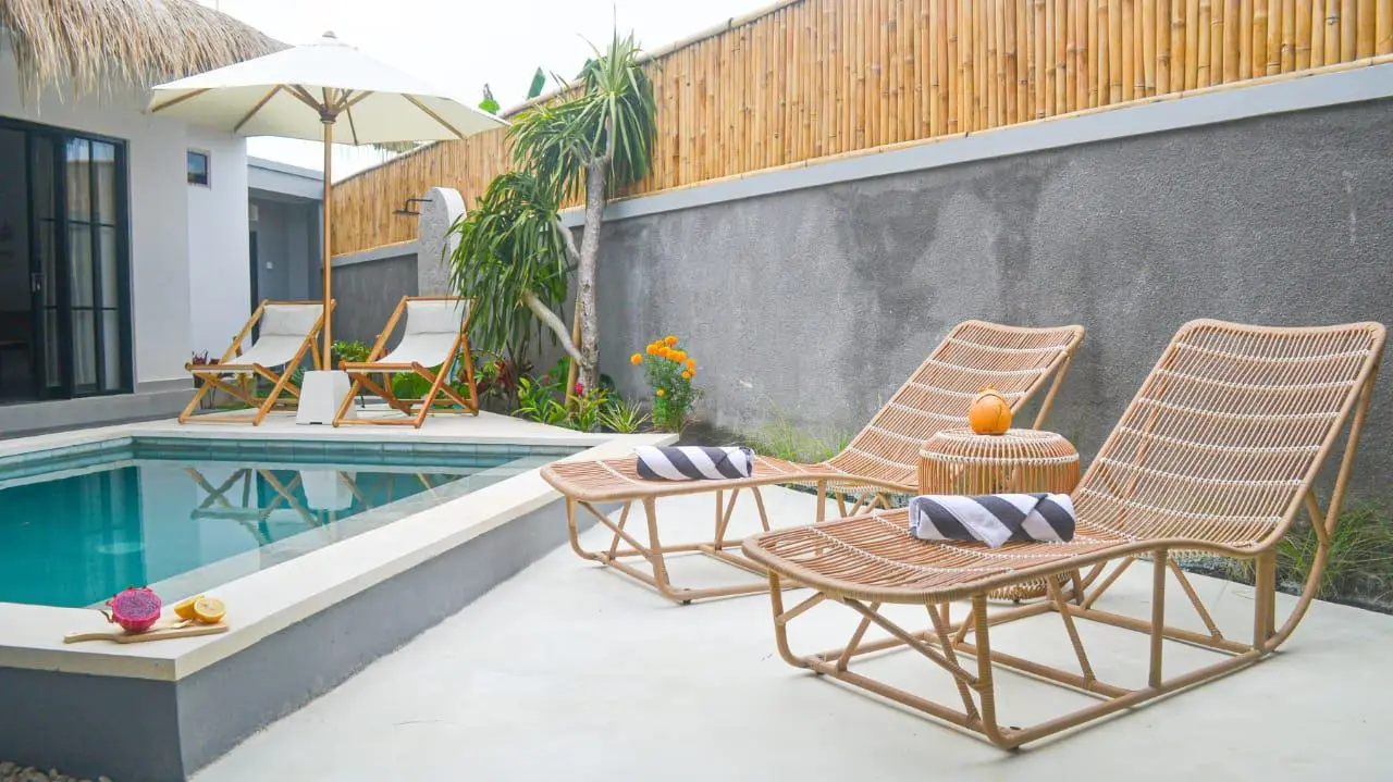 3BR at Tibubeneng Canggu Quiet Area