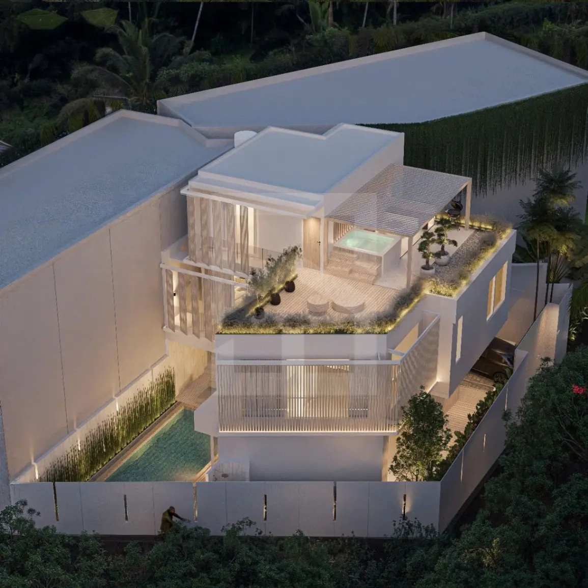 Freehold Villa in Pererenan Bali – Exclusive 4BR in Prime Residential (NA112)