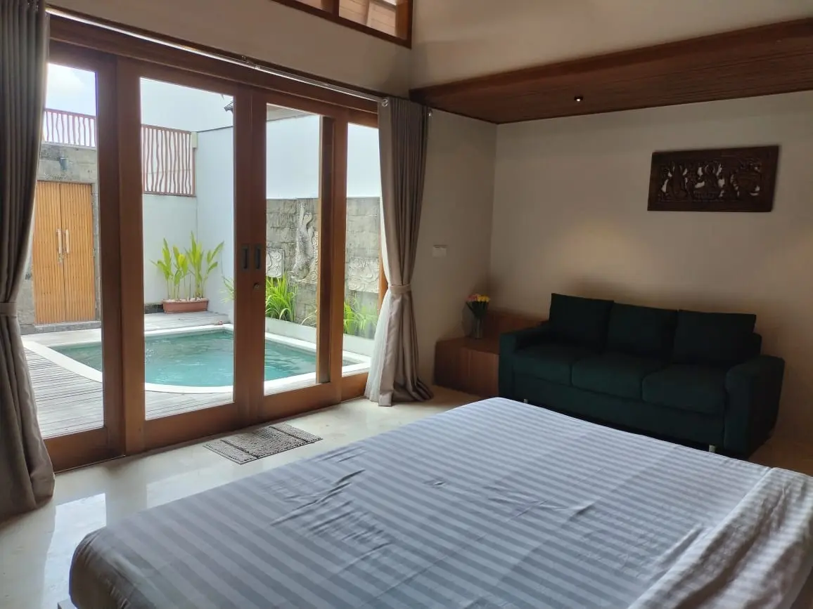 Villa For Rent 1 Bed In Jl Subak Daksina Tibubeneng Bali EK-3598 — image 4