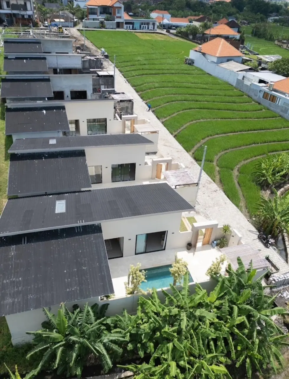 2 BEDROOM BRAND NEW VILLA IN PADONAN - NORTH CANGGU FOR SALE — image 1