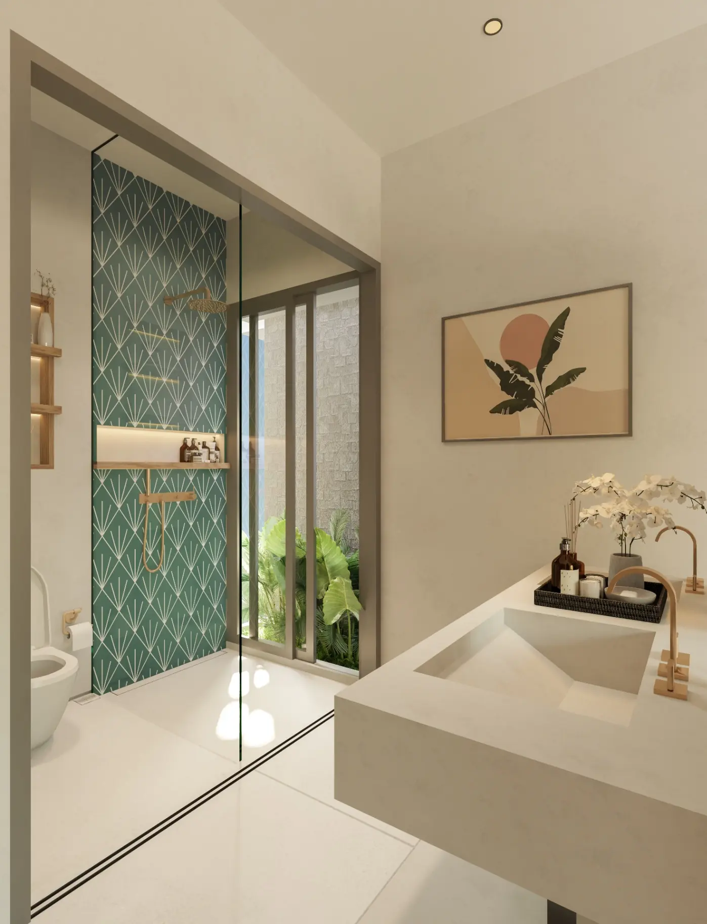 1-Bedroom Villa with Stylish Interiors in Pererenan — image 3